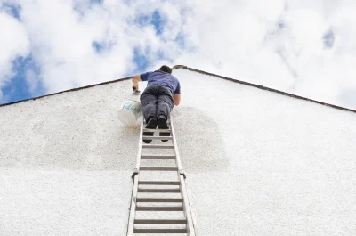 Peinture extérieure à Gratot — façades et ravalement